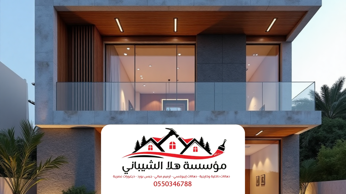 واجهات فلل حديثة بالرياض