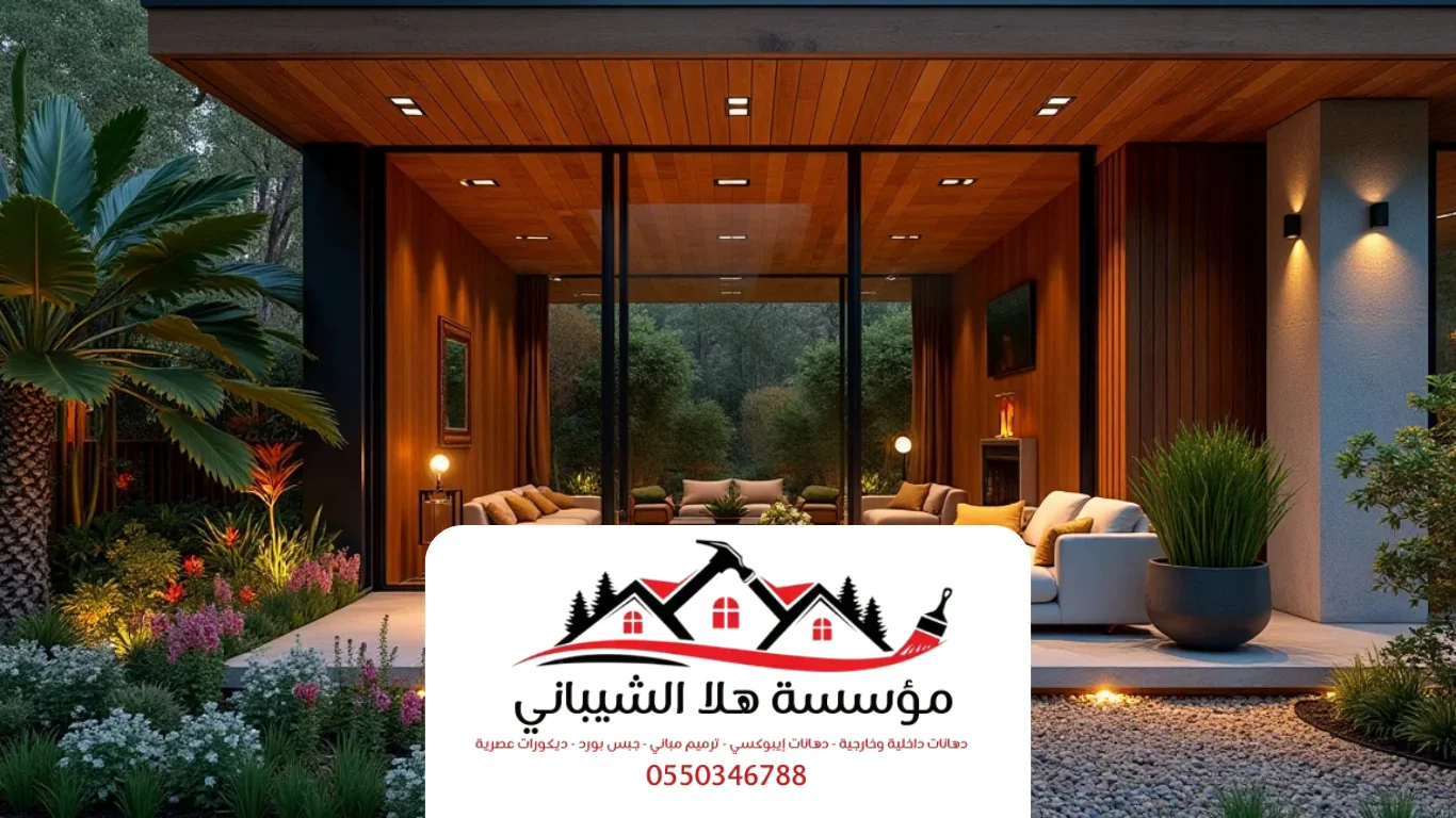 أفضل تصاميم ديكورات خارجية